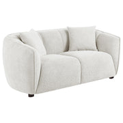 Aleisha Fabric Upholstered Loveseat Sand - 503065