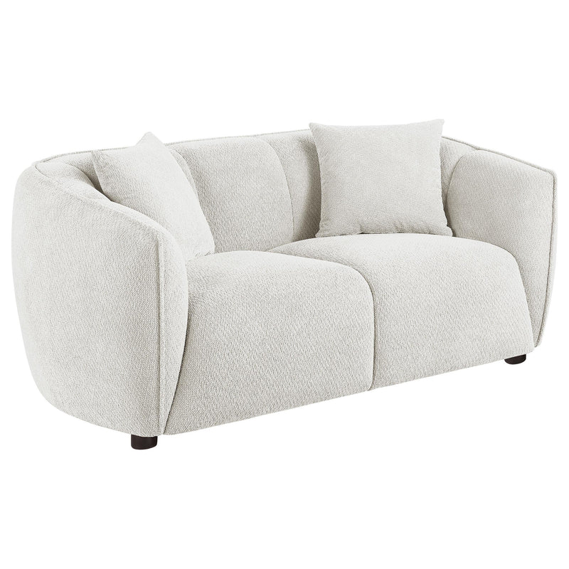 Aleisha Fabric Upholstered Loveseat Sand - 503065