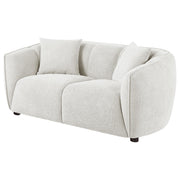 Aleisha Fabric Upholstered Loveseat Sand - 503065