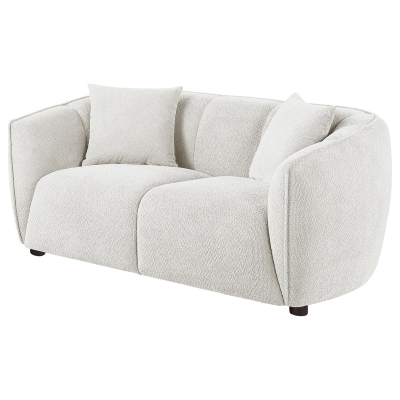 Aleisha Fabric Upholstered Loveseat Sand - 503065