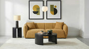 Aleisha Fabric Upholstered Sofa Mustard Yellow - 503061