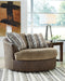 Alesbury Oversized Swivel Accent Chair - Gate FurnitureChair