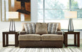 Alesbury Sofa and Loveseat in Chocolate - Gate FurnitureLiving Room Set
