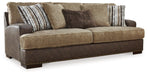 Alesbury Sofa and Loveseat in Chocolate - Gate FurnitureLiving Room Set