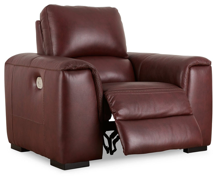 Alessandro Garnet Power Recliner - Gate FurniturePower Recliner