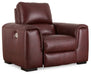 Alessandro Garnet Power Recliner - Gate FurniturePower Recliner