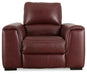Alessandro Garnet Power Recliner - Gate FurniturePower Recliner