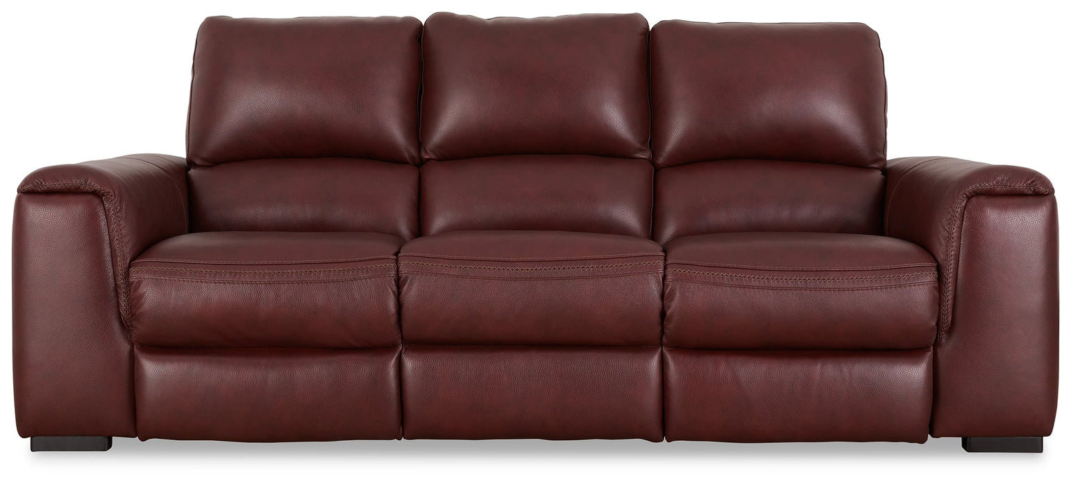 Alessandro Garnet Power Reclining Sofa - Gate FurniturePower Reclining Sofa