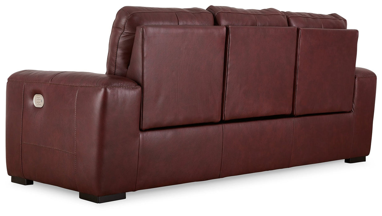 Alessandro Garnet Power Reclining Sofa - Gate FurniturePower Reclining Sofa