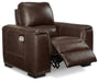 Alessandro Walnut Power Recliner - Gate FurniturePower Recliner