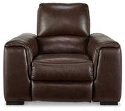Alessandro Walnut Power Recliner - Lara FurniturePower Recliner