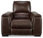 Alessandro Walnut Power Recliner - Gate FurniturePower Recliner