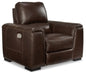 Alessandro Walnut Power Recliner - Gate FurniturePower Recliner
