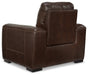 Alessandro Walnut Power Recliner - Gate FurniturePower Recliner