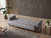 Alfa Elf 3-pieces (Sofa & Loveseat & Chair) Livingroom in Grey - 200-ELIF-ALF-E170-321