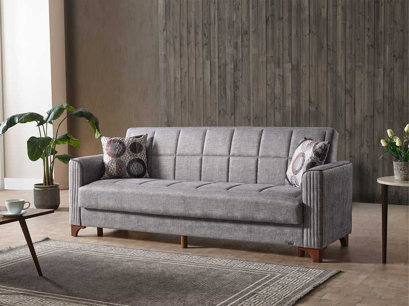 Alfa Elf Convertible Loveseat in Grey - 200-ELIF-ALF-E170-2