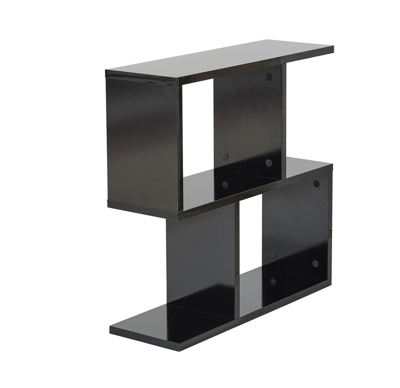 Alfa Side Table - Bookcase in Black - 710-ALF-BC-BLACK