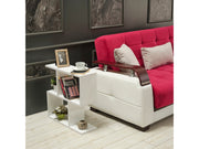 Alfa Side Table - Bookcase in Black - 710-ALF-BC-BLACK