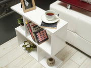 Alfa Side Table - Bookcase in Black - 710-ALF-BC-BLACK
