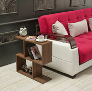 Alfa Side Table - Bookcase in Black - 710-ALF-BC-BLACK