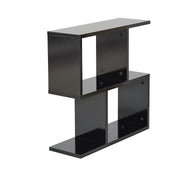 Alfa Side Table - Bookcase in Walnut - 710-ALF-BC-WALNUT