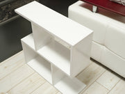 Alfa Side Table - Bookcase in White - 710-ALF-BC-WHITE