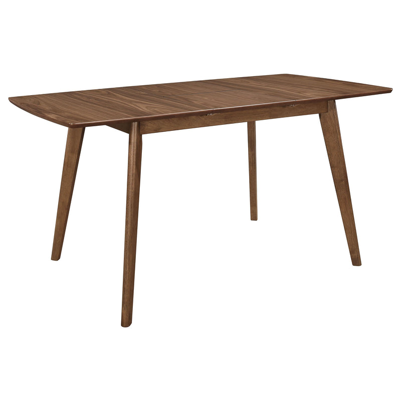 Alfredo 5-piece Butterfly Leaf Dining Set Natural Walnut - 108080-S5