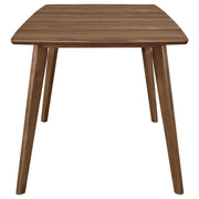 Alfredo 5-piece Butterfly Leaf Dining Set Natural Walnut - 108080-S5