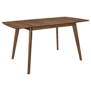 Alfredo 6-piece Butterfly Leaf Dining Set Natural Walnut - 108080-S6