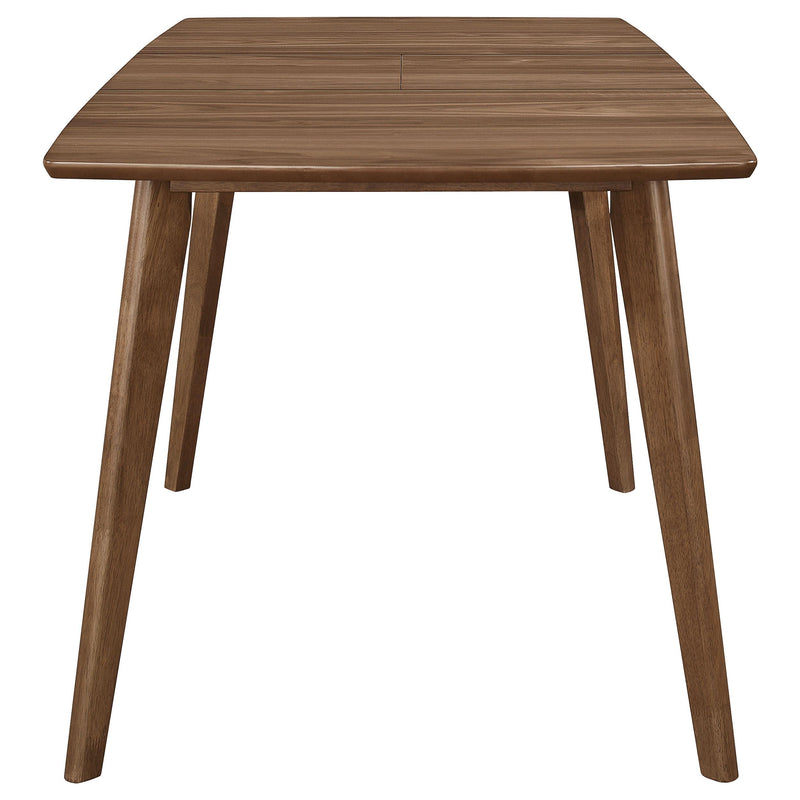 Alfredo 6-piece Butterfly Leaf Dining Set Natural Walnut - 108080-S6