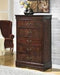 Alisdair Dark Brown Chest of Drawers - Gate FurnitureChest