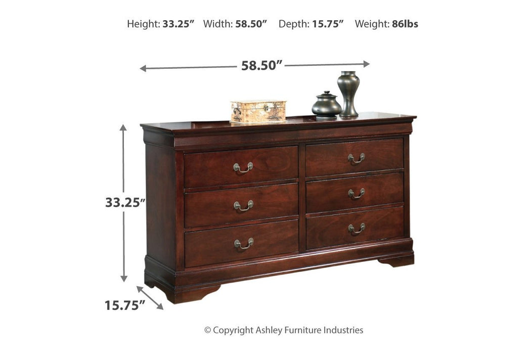 Alisdair Dark Brown Dresser - Gate FurnitureDresser