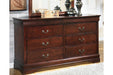 Alisdair Dark Brown Dresser - Gate FurnitureDresser