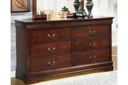 Alisdair Dark Brown Dresser - Lara FurnitureDresser