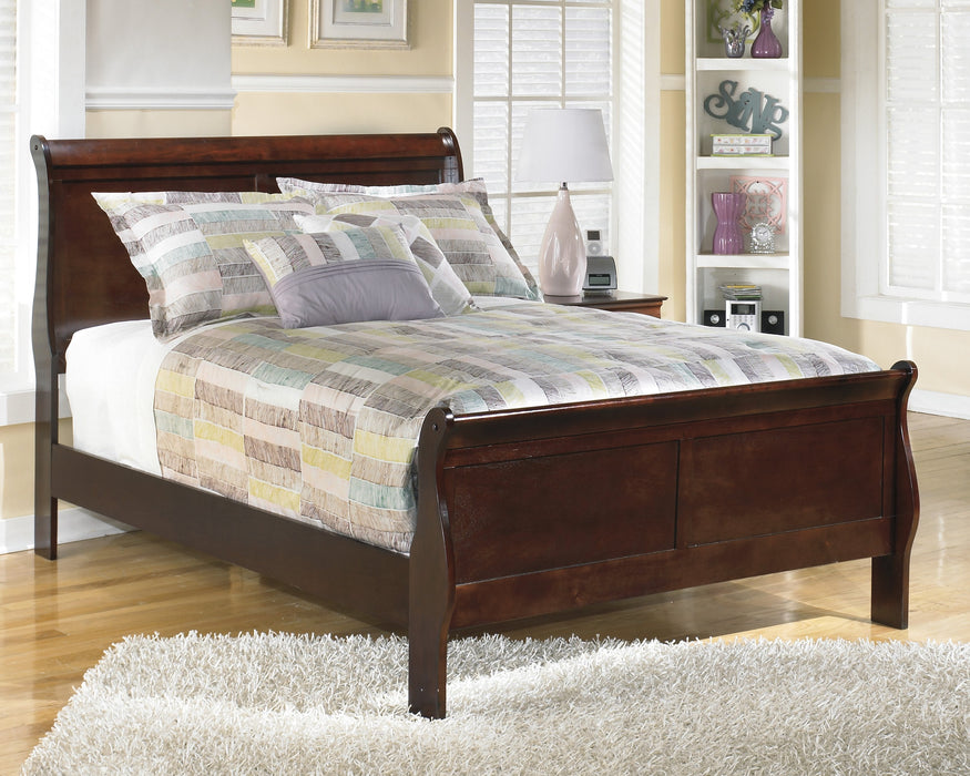 Alisdair Dark Brown Full Sleigh Bed - Gate FurnitureFull Bed