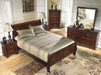 Alisdair Dark Brown King Sleigh Bed - Gate FurnitureKing Bed