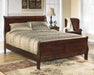 Alisdair Dark Brown King Sleigh Bed - Gate FurnitureKing Bed
