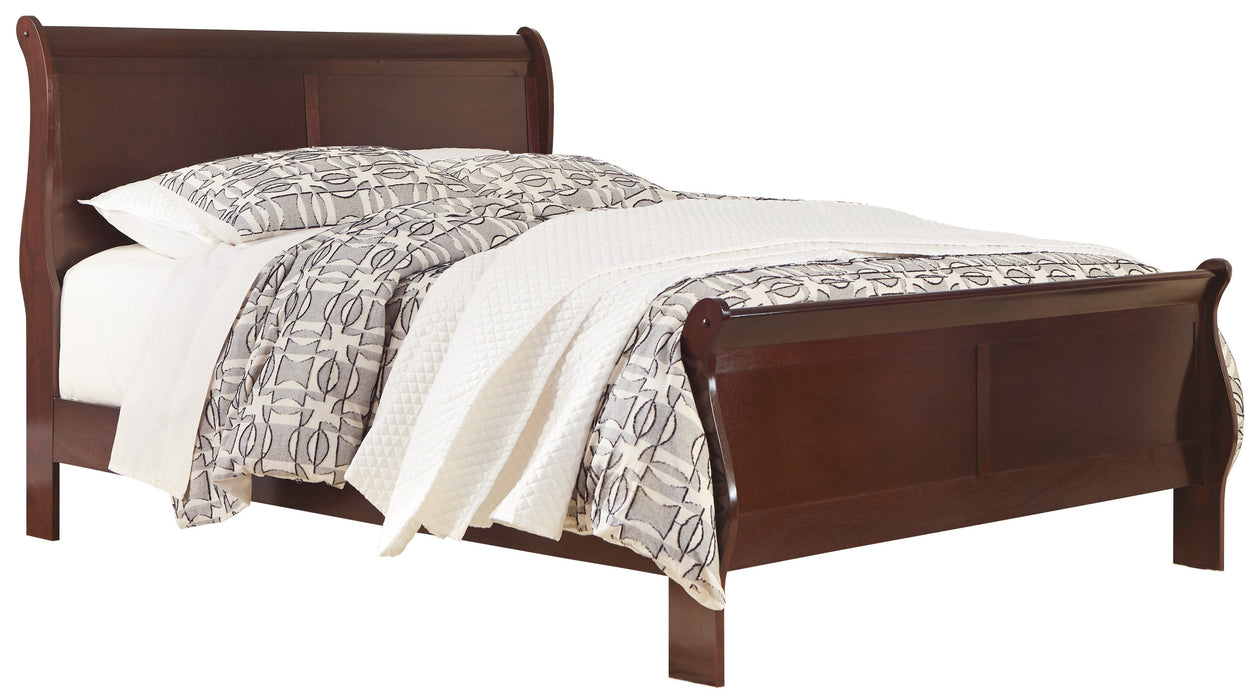Alisdair Dark Brown King Sleigh Bed - Gate FurnitureKing Bed