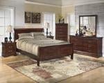 Alisdair Dark Brown Nightstand - Lara FurnitureNightstand