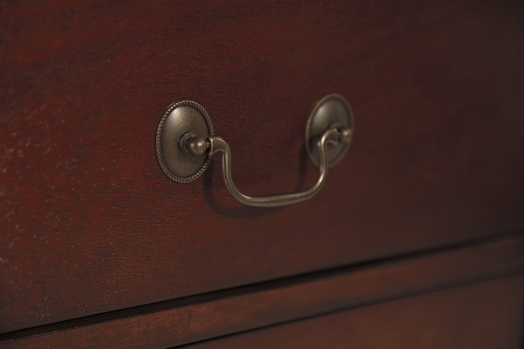 Alisdair Dark Brown Nightstand - Gate FurnitureNightstand