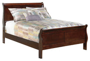 Alisdair Full Sleigh Bed with Dresser in Reddish Brown - PKG004942