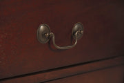 Alisdair Reddish Brown Sleigh Bedroom Set - Lara FurnitureBedroom Set