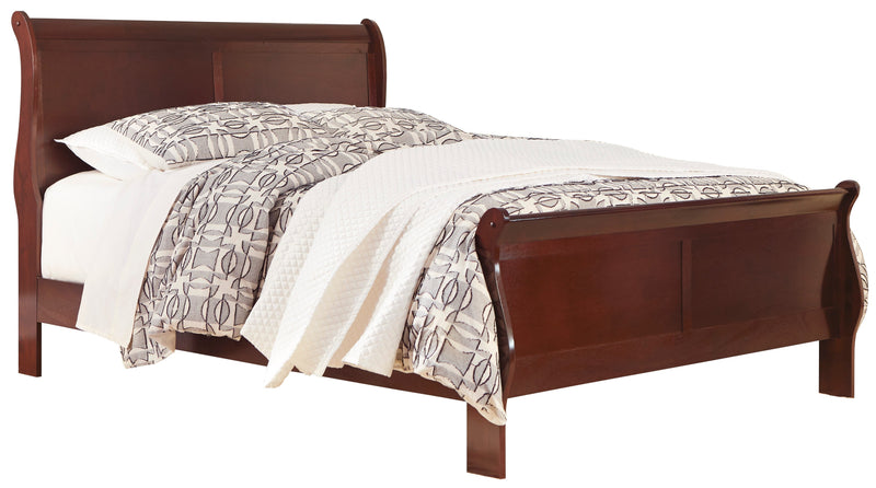 Alisdair Reddish Brown Sleigh Bedroom Set - Lara FurnitureBedroom Set