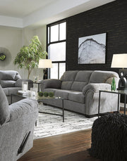 Allmaxx Pewter Living Room Set - Gate FurnitureLiving Room Set