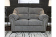 Allmaxx Pewter Loveseat - Gate FurnitureLoveseat