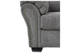 Allmaxx Pewter Loveseat - Gate FurnitureLoveseat