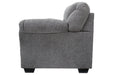 Allmaxx Pewter Loveseat - Gate FurnitureLoveseat