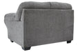 Allmaxx Pewter Loveseat - Gate FurnitureLoveseat