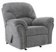 Allmaxx Pewter Recliner - Gate FurnitureRecliner