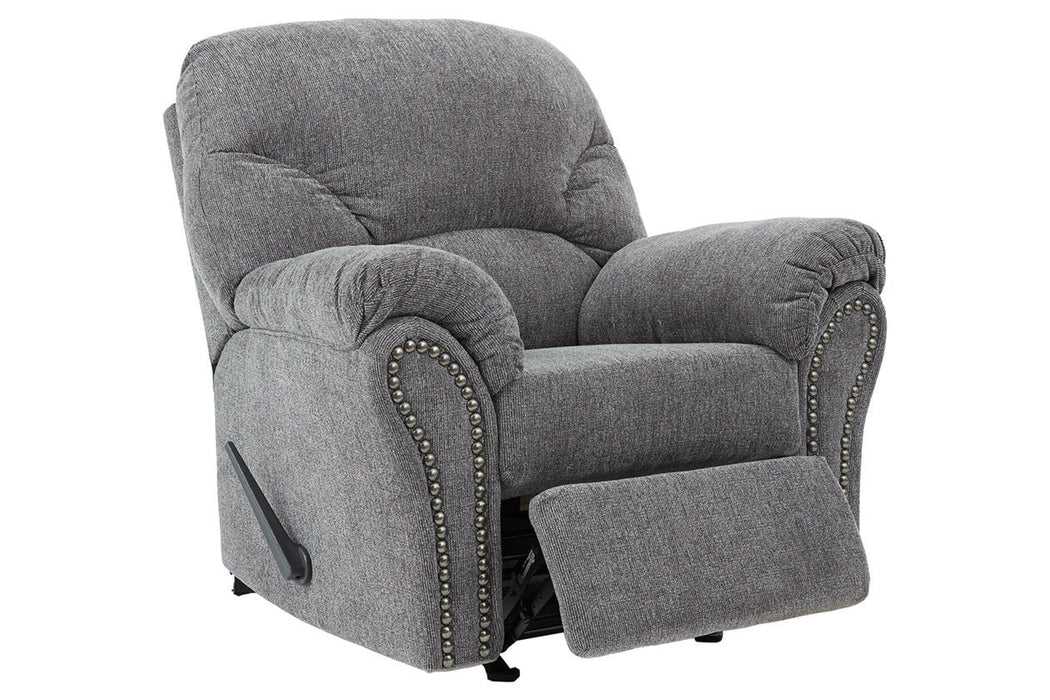Allmaxx Pewter Recliner - Gate FurnitureRecliner